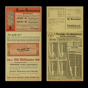 Deutsche Reichslotterie 1939