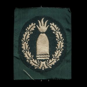Geschützführer arm-embleem