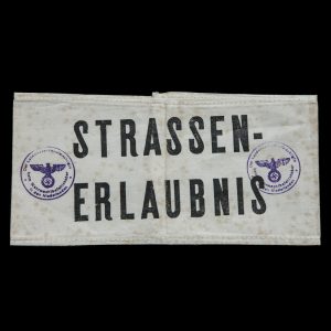 Strassen-Erlaubniss armband