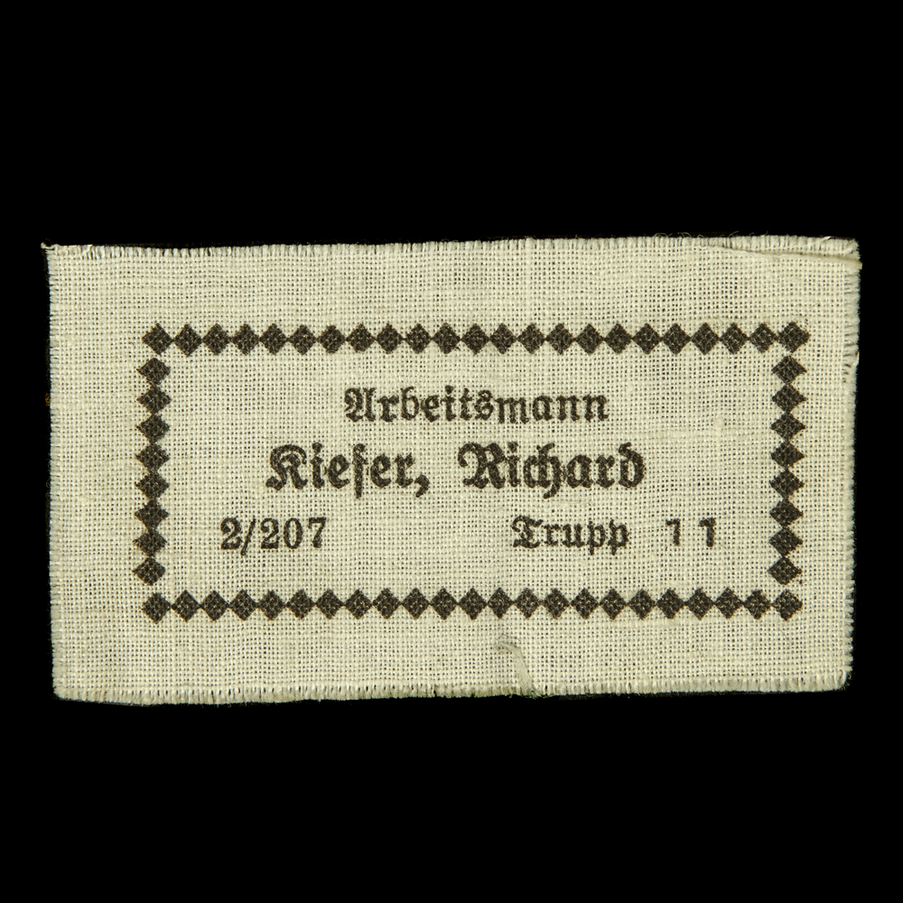 Reichsarbeitsdienst Waslabel 3