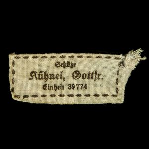 Reichsarbeitsdienst Waslabel 1