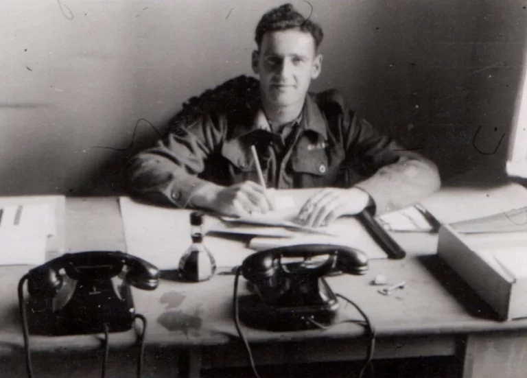 Britse militair circa 45/46
