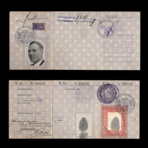 Persoonsbewijs A. Jonckheer Vlaardingen