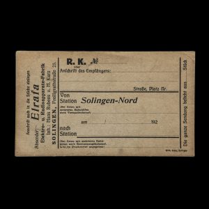 Treinkaartje DRB