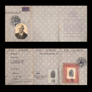 Persoonsbewijs C. Schenkel Schiedam