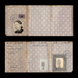 Persoonsbewijs G.C. Dekker Rotterdam