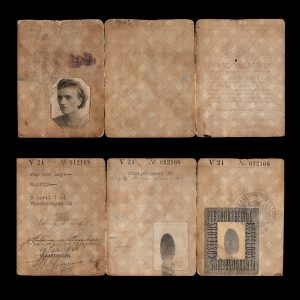 Persoonsbewijs M. van der Lugt Vlaardingen