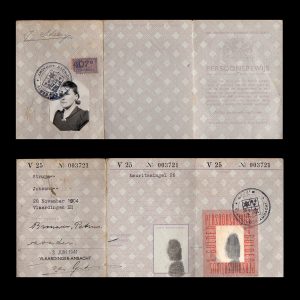 Persoonsbewijs J. Struijs Vlaardinger-Ambacht