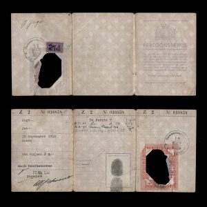Persoonsbewijs J. Jagt Zaandam