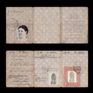Persoonsbewijs G. Leensvaart Hendrik-Ido-Ambacht
