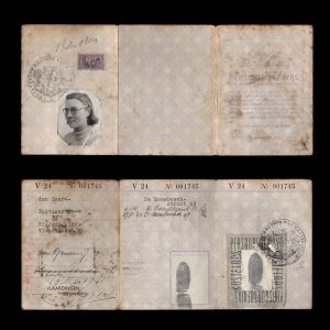 Persoonsbewijs B. den Boer Vlaardingen