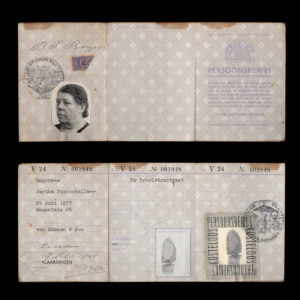 Persoonsbewijs B.P. Bogers Maassluis