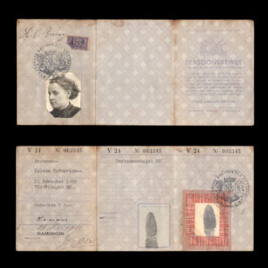 Persoonsbewijs H.C. Brouwer Vlaardingen